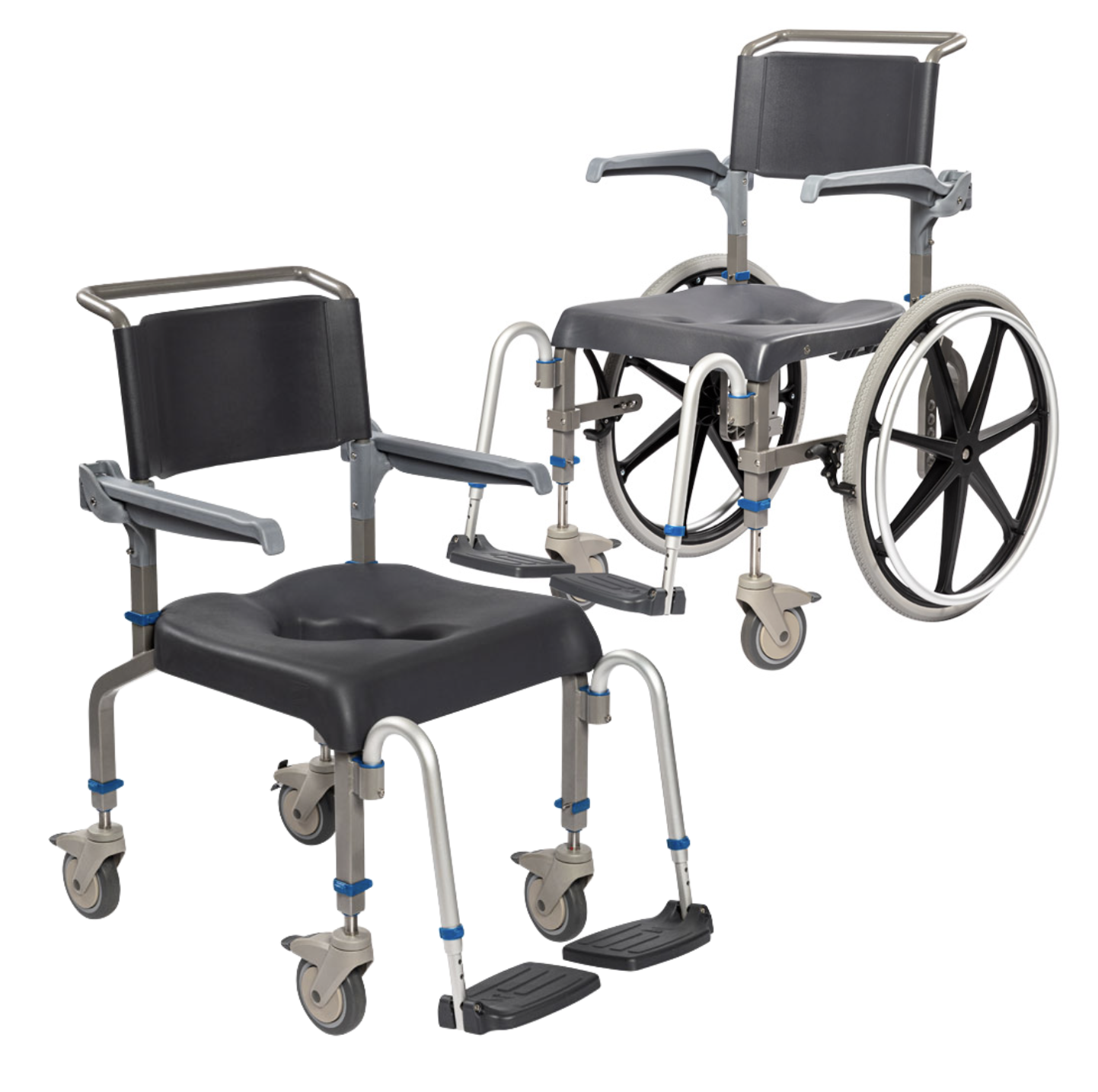 EZPZ-AP & SP Shower Commode Chair | Good Life Medical